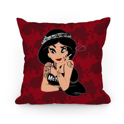 Punk Rock Jasmine Pillow