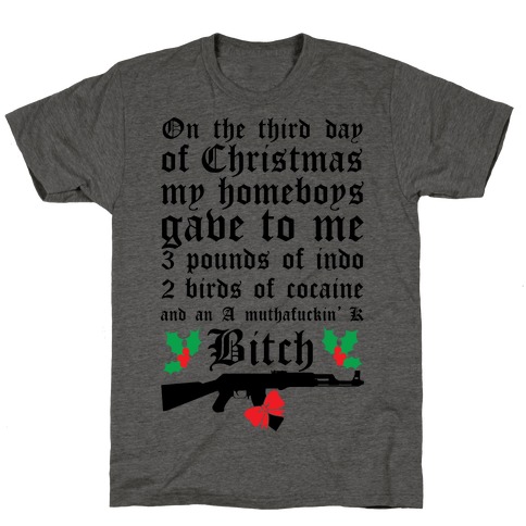 Christmas In The Hood T-Shirt
