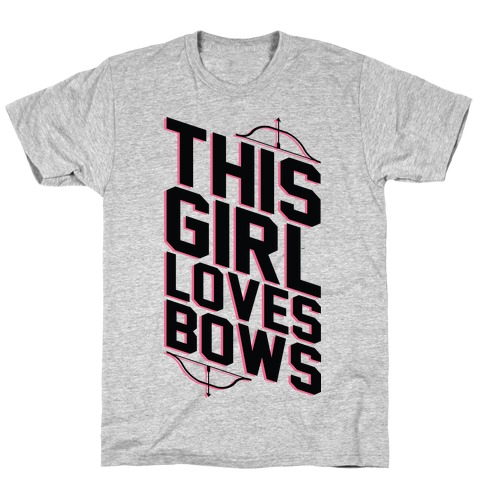 This Girl Loves Bows T-Shirt