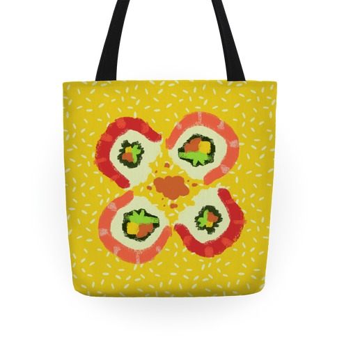 Japanese Floral Sushi Tote