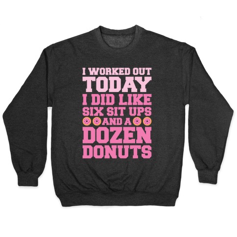 Workout shirts donut Funny Workout