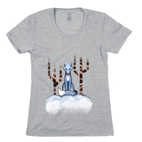 Blue Fox Womens T-Shirt