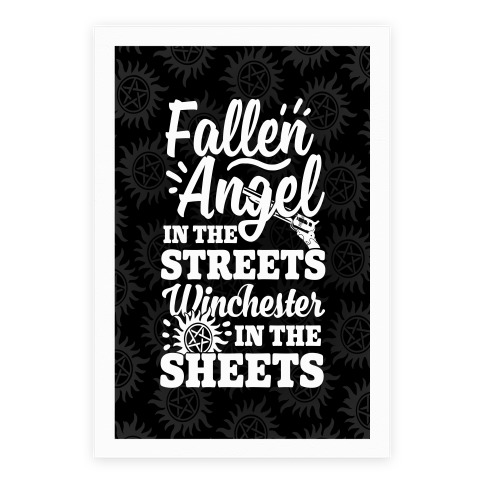 Fallen Angel In The Streets Winchester In The Streets Poster