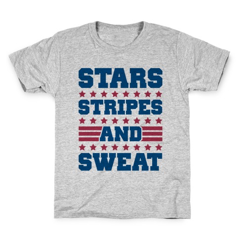 Stars Stripes and Sweat Kids T-Shirt