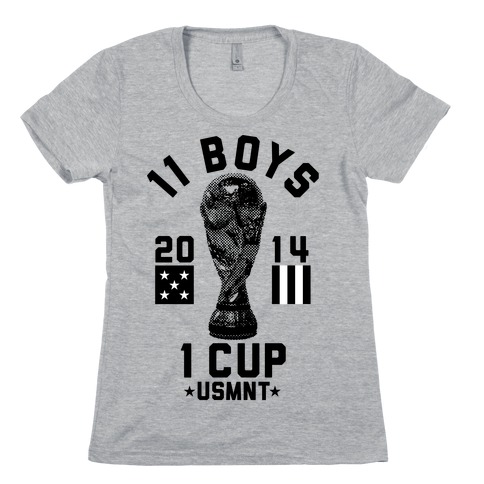 11 Boys 1 Cup Womens T-Shirt