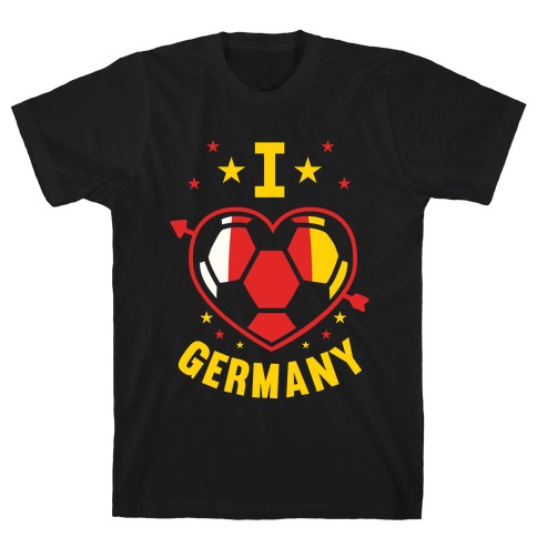 I Love Germany (Soccer) T-Shirt