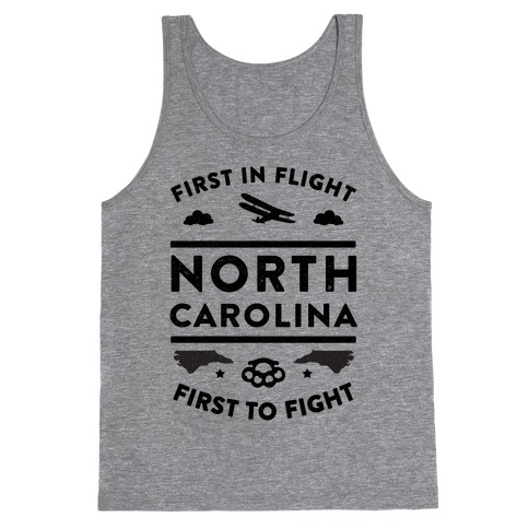 North Carolina Fight and Flight Tank Top
