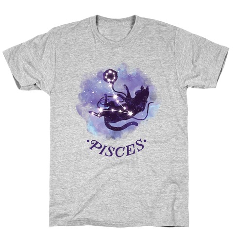 Cat Zodiac: Pisces T-Shirt