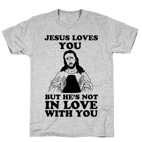 Clothing, Shoes & Accessories Jesus Loves You But i Don't Short Sleeve ...