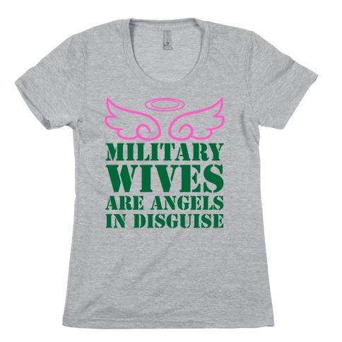 Military Wives Womens T-Shirt