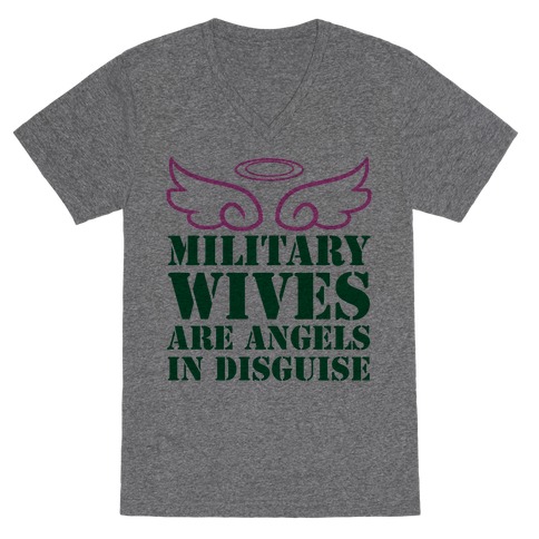 Military Wives V-Neck Tee Shirt