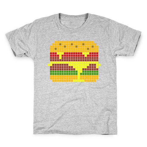8-Bit Burger Kids T-Shirt