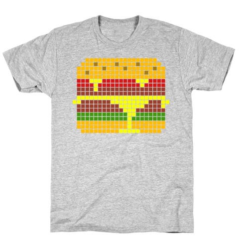 8-Bit Burger T-Shirt