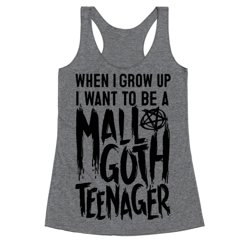 mall goth t shirt