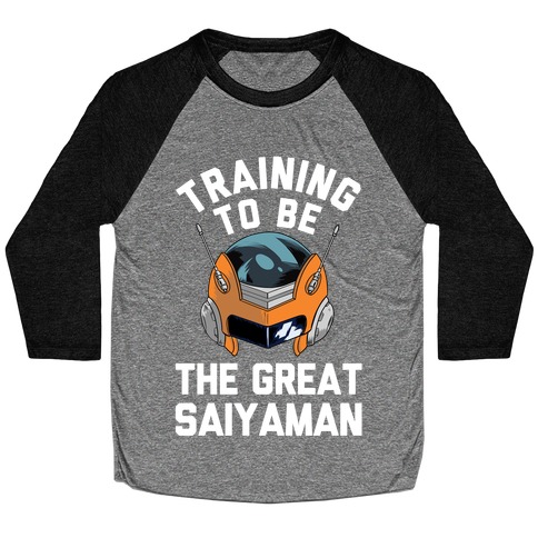 Training To Be The Great Saiyaman Baseball Tee
