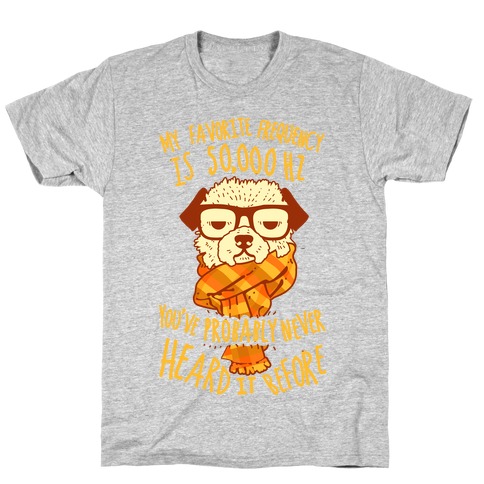 Hipster Dog T-Shirt