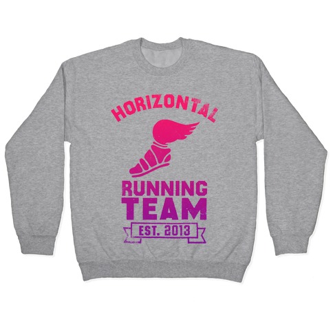 Horizontal Running Team Pullover
