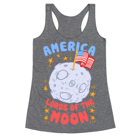 America: Lords of the Moon Racerback Tank Top