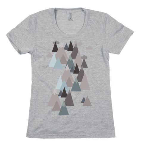 Winter Mountains Womens T-Shirt
