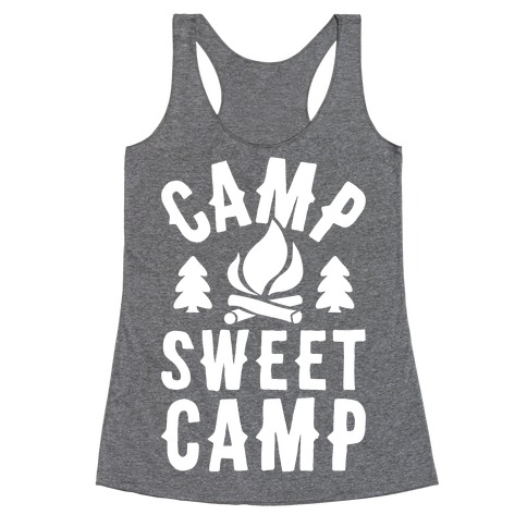 Camp Sweet Camp Racerback Tank Top