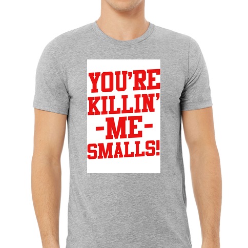 Smalls Baseball Shirt Youth Size the Sandlot You're 