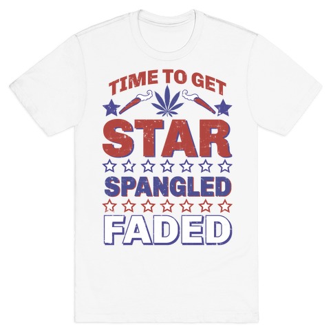 Star Spangled Faded T-Shirt