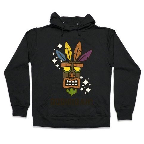 Crash Aku-Aku Mask Hooded Sweatshirt