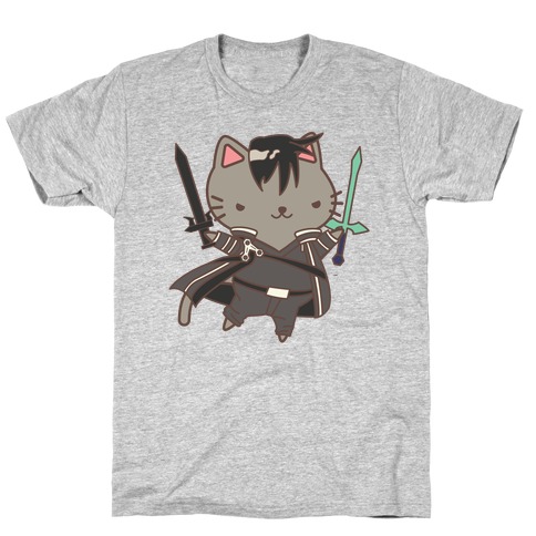 Cat Cosplay Kirito T-Shirt