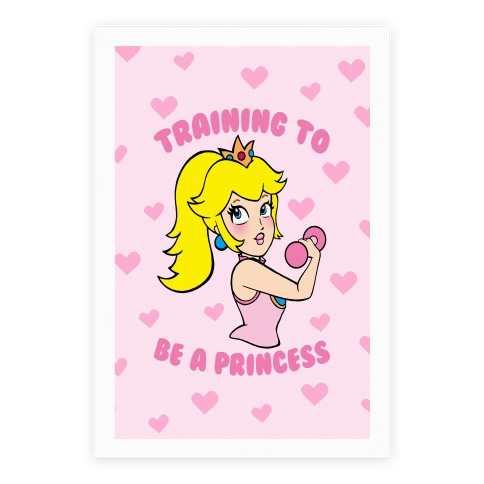 Training To Be A Princess Poster