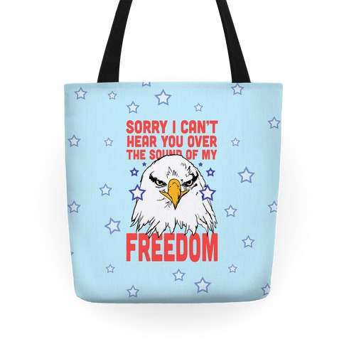 Sound of My Freedom Tote