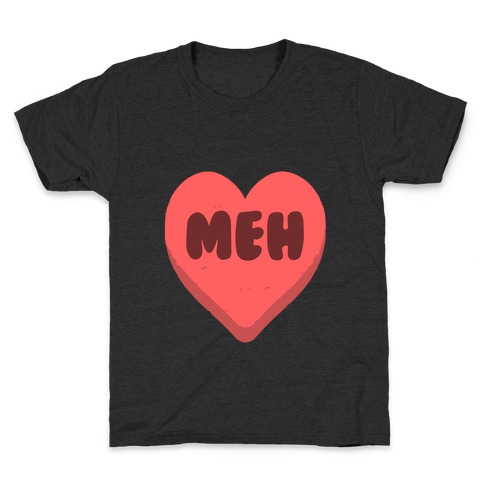 Valentine's Day Heart Meh Kids T-Shirt