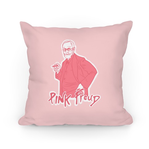 Pink Freud Pillow