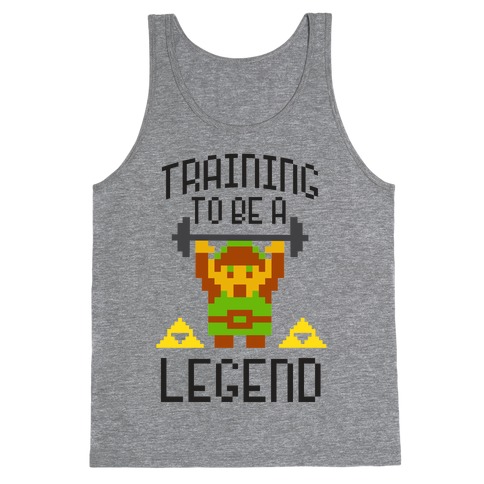 Training To Be A Legend Tank Top