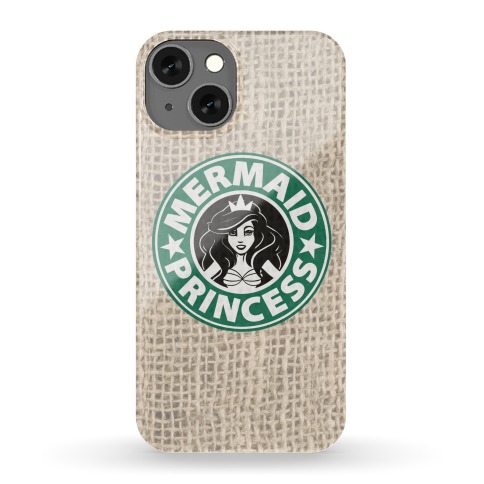 Mermaid Princess Coffee Phone Case