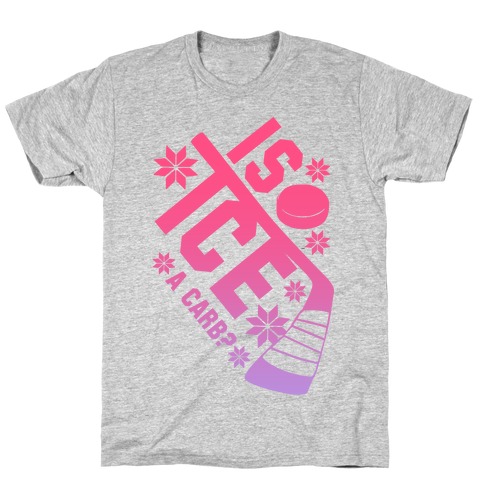 Is Ice A Carb? (Pink) T-Shirt
