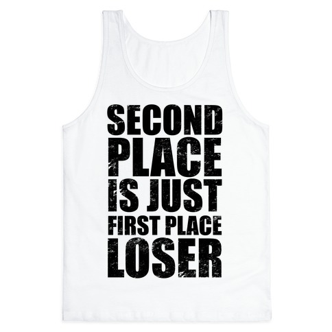 Second Place Tank Tops Lookhuman