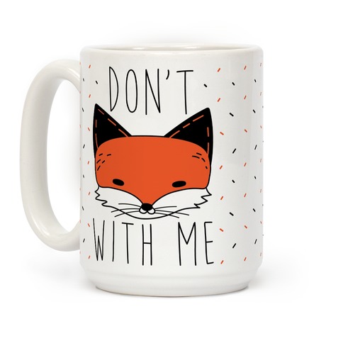Personalized Mug With Name On it Two Tone Mug Kitchen Accessories Fox Lover Gift Cute Fox Mug Animal Lover Mug FOX COFFEE MUG