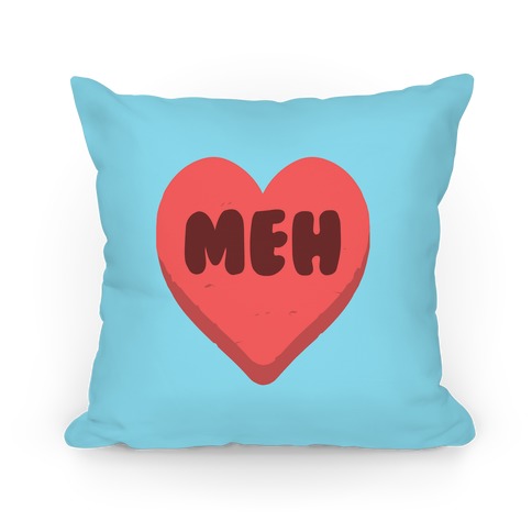 Valentine's Day Heart Meh Pillow