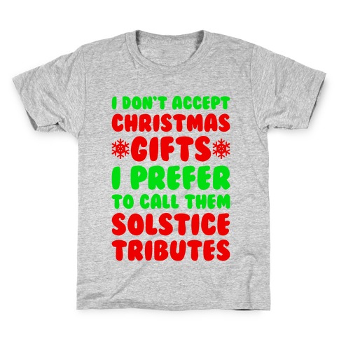 I Prefer To Call Them Solstice Tributes Kids T-Shirt
