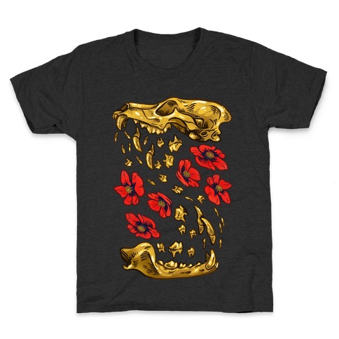 Coyote's Golden Skull Kids T-Shirt
