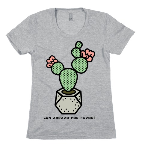 Cactus Hugs Womens T-Shirt