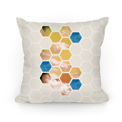 Cloud Collage Pillow