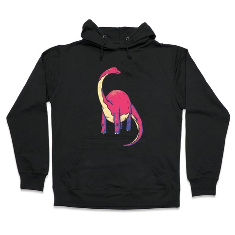 pink dinosaur hoodie