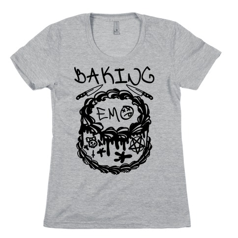 Baking Emo Womens T-Shirt