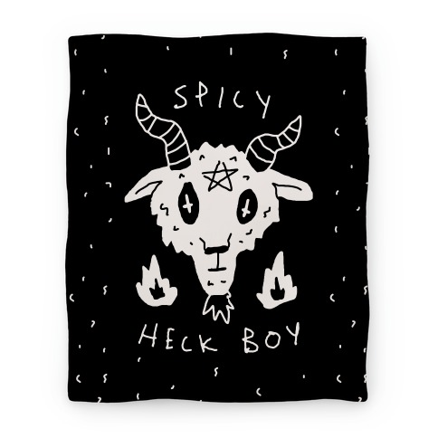 Spicy Heck Boy Satan Blanket