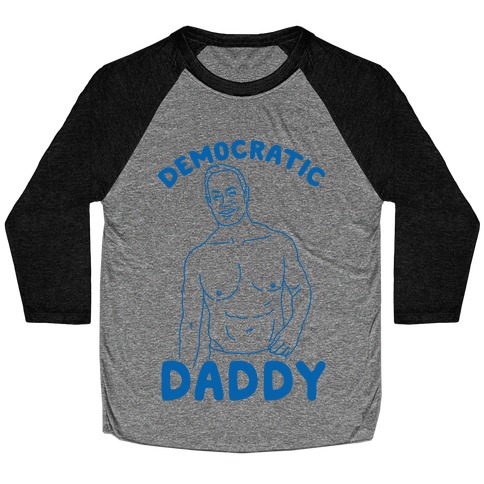 Democratic Daddy Baseball Tee