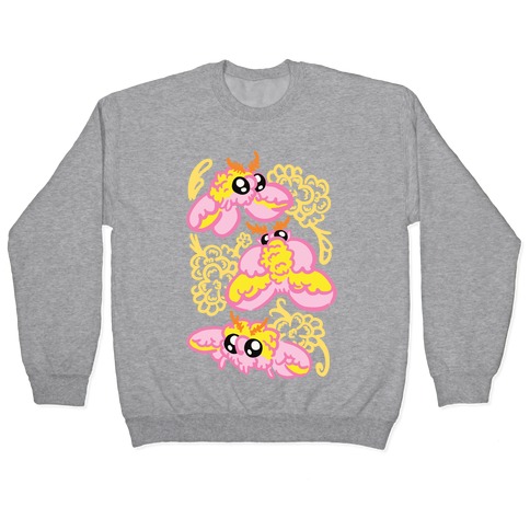 Rosy Maple Moths Pullover