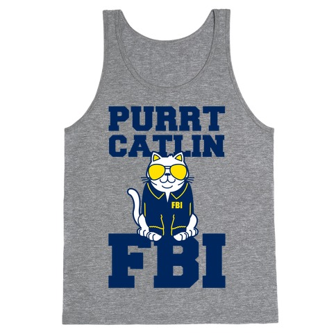 Purrt Catlin FBI Tank Top