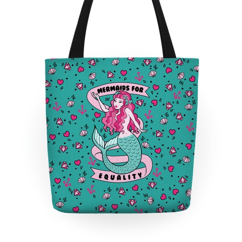 Mermaids For Equality Tote