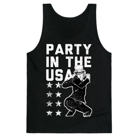 Party In The USA Uncle Sam Tank Top